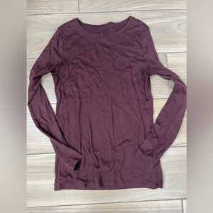 Purple Long Sleeve Shirt